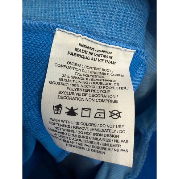 Off-White x Nike NRG As Easy Run Tight Blue Gaze Stretch Women's Sz M - Picture 10 of 10